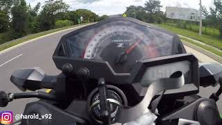 TOP SPEED KAWASAKI Z250 [upl. by Etnemelc]