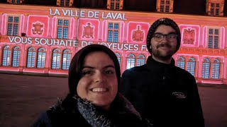 Lumières de Laval 2023  Illuminations de Noël de LavalLaVille [upl. by Navad]