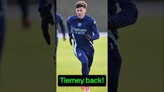 Kieran Tierney BACK in training 🏴󠁧󠁢󠁳󠁣󠁴󠁿 [upl. by Hacker]