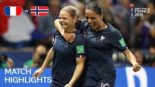 France v Norway  FIFA Women’s World Cup France 2019  Match Highlights [upl. by Eelrehpotsirhc]