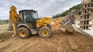 JCB kepçe Tavuk çifligi yol kapı girişleri tesfiyesi [upl. by Sehcaep]