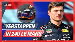 Verstappen Doet Mee Aan 24 Uur Van Le Mans Maar Wanneer  F1Update [upl. by Law295]