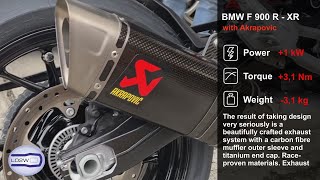 Top 6 Full Exhaust Sound BMW F900 R  XR  Akrapovic Arrow SCProject GPR MIVV [upl. by Rance505]