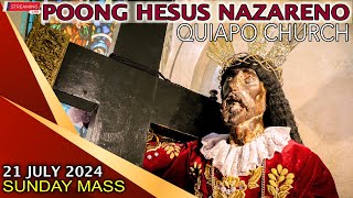 LIVE Quiapo Church Mass Today  July 21 2024 SUNDAY MASS [upl. by Kenley723]