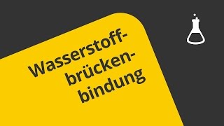 Bindung durch Wasserstoffbrücken  Chemie  Allgemeine und anorganische Chemie [upl. by Oira25]