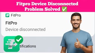 Fitpro Watch Connect to Phone New Process  Fix Fitpro Device Disconnected Problem [upl. by Alesig906]