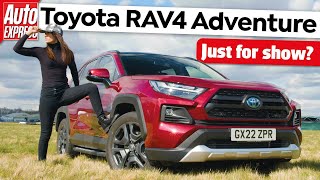 NEW Toyota RAV4 Adventure review cool but pointless [upl. by Ecnar]