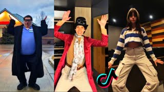 Oompa Loompa Willy Wonka Song Dance Tiktok Compilation [upl. by Cown]