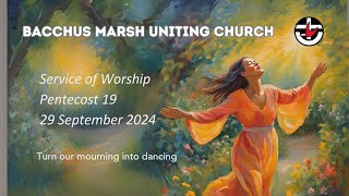 Bacchus Marsh Uniting Church  Sunday 29th September 2024 [upl. by Adnert290]