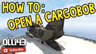 How to Open the Cargobob and Titan GTA 5 Online Glitch Guide [upl. by Claudine999]