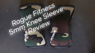 Rogue Fitness 5mm Knee Sleeve Review [upl. by Refinej]