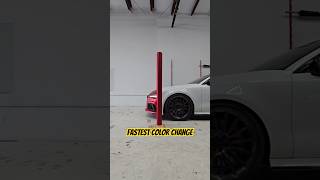 Fastest wrapped color change wrrap carwrap vinylwrap diy [upl. by Somar]