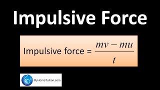 Impulsive Force  Physics  Force and Motion [upl. by Brower]