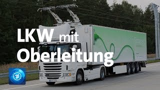 EHighway  Lkw mit Oberleitung [upl. by Bennink]