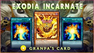 NEW Support EXODIA The Legendary Exodia Incarnate Deck  YuGiOh Duel Links [upl. by Hobie]