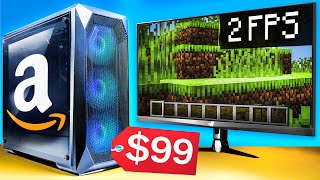 Can Amazon’s CHEAPEST Gaming PC Run Minecraft [upl. by Hsara]