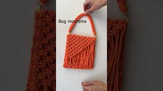 DIY Macrame Bag  Easy Tutorial for beginners  Bolsa de macrame  tasche makramee  macramé Sac [upl. by Garibull]