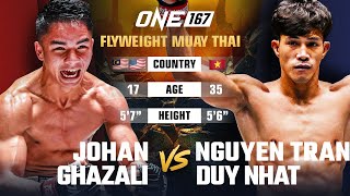 Johan Ghazali vs Nguyen Tran Duy Nhat  Muay Thai Full Fight [upl. by Chaille999]