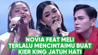 Merinding mengiris hati Novia feat meli lee terlalu mencintaimu sempurna buat juri terpesona [upl. by Izy]