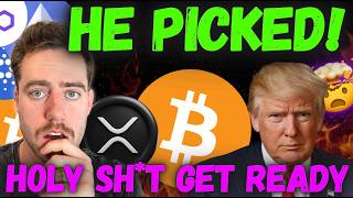 BITCOIN  TRUMP JUST PICKED INSANELY BULLISH NEWS FOR BITCOIN XRP AND CRYPTO [upl. by Garcia237]