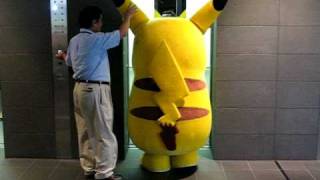 Pikachu Takes The Elevator [upl. by Anoirb]