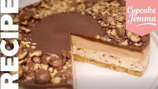 Malteser Cheesecake Recipe amp Tutorial  Cupcake Jemma [upl. by Ratep]