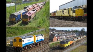 COLAS Grids on 6C80 amp Balfour Beatty 20s on 0Z20  Toton Colwick Derby RTC amp Barrow Hill visits [upl. by Ahsekyt]