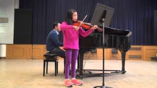 Flonville by Stephane Grappelli  Grade 6 Violin performed by Tamra Chan [upl. by Argus]