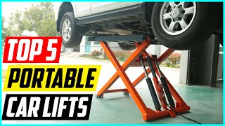 5 Best Portable Car Lifts for 2024 [upl. by Nemraciram689]