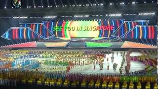 DVB  27th Sea Games Closing Ceremony Highlights [upl. by Llerruj]