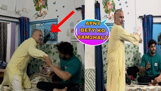 Pese Nhi Thy To Gadi Bech Di Prank on Dad goes Wrong [upl. by Lunseth]