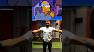 Gym motivation Homer Simpson workout motivation [upl. by Liz]