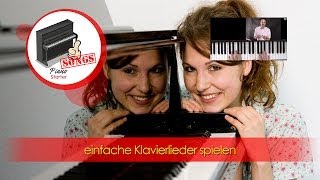 Einfache Lieder für Klavier Anfänger  Einfache Lieder für Einsteiger [upl. by Holtorf]