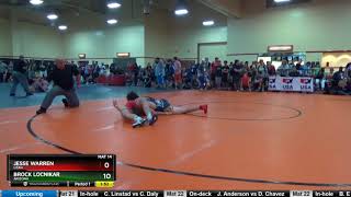 Cadet 182 Jesse Warren Utah Vs Brock Locnikar Arizona [upl. by Vocaay]