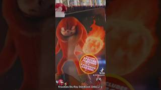 Knuckles BluRay Steelbook Unboxing Knuckles Wade Steelbook bluraycollection [upl. by Adnauqal85]