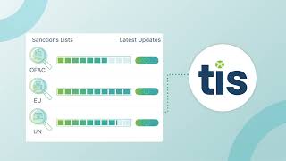 TIS Sanctions Screening [upl. by Publias]