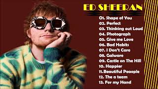 ED SHEERAN Best Songs 2024 ED SHEERAN Greatest Full Album 2024 [upl. by Vladi]