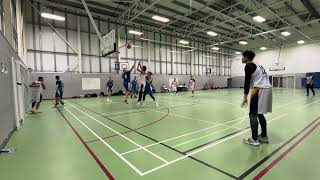 Worksop Liberty vs Kingston Knight 2 Sheffield Basketball League Part 1 [upl. by Rohpotsirhc]