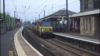 6E36  Colas Rail 70 815  Trainspotting At Morpeth  07052024 [upl. by Kenji]