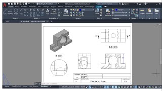 Cómo crear Vistas y Secciones en AUTOCAD 2020 [upl. by Orimlede]