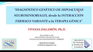 2492024  Diagnóstico Genético de Hipoacusias Neurosensoriales [upl. by Aniham]