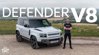 2021 Land Rover Defender V8  PH Review  PistonHeads [upl. by Gerc2]