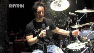 Glen Sobel shows Rhythm around his Alice Cooper tour kit [upl. by Himelman]