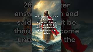 WALK ON THE WATER  rapture facts endtimesmotivation miracle [upl. by Ilak169]