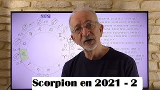 Le signe du Scorpion en 2021  Deuxième partie  Attention dans les virages [upl. by Ahtebbat]