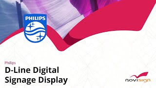 Presenting the DLine Digital Signage Display at Philips Labs [upl. by Ibbetson789]