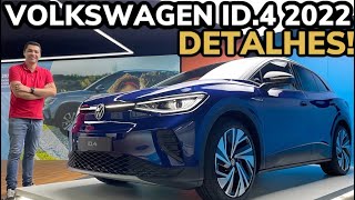 VOLKSWAGEN ID4 EM DETALHES O NOVO TIGUAN ELÉTRICO  Falando de Carro [upl. by Ennis]