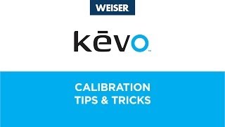 Weiser Kevo Calibration Tips amp Tricks [upl. by Nanah659]