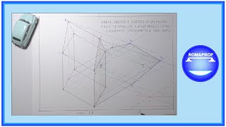 OMBRE DI UN PARALLELEPIPEDO E DI UN PRISMA BASE TRIANGOLARE SOVRAPPOSTI IN ASSONOMETRIA  1097 [upl. by Haimaj482]