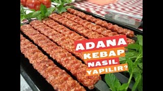 ADANA KEBAP NASIL YAPILIR [upl. by Ree814]